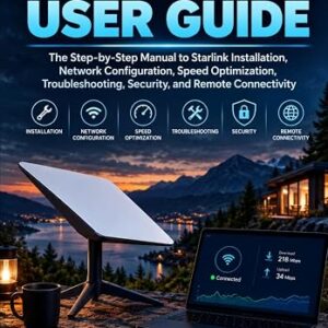Starlink User Guide: The Step-by-Step Manual to Starlink Installation, Network Configuration, Speed Optimization, Troubleshooting, Security, and Remote Connectivity